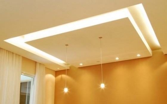 Forro de Gesso com Sanca Jandira - Forro de Gesso Drywall