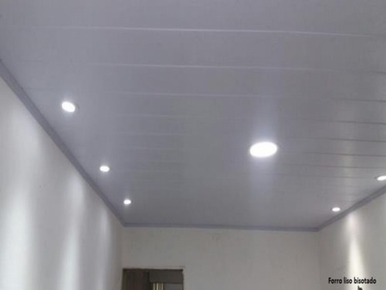 Forro de Pvc Branco Guaianases - Forro de Pvc Laminado