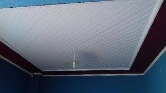 Forro de Pvc Diagonal Vila Romana - Forro de Pvc Branco Liso