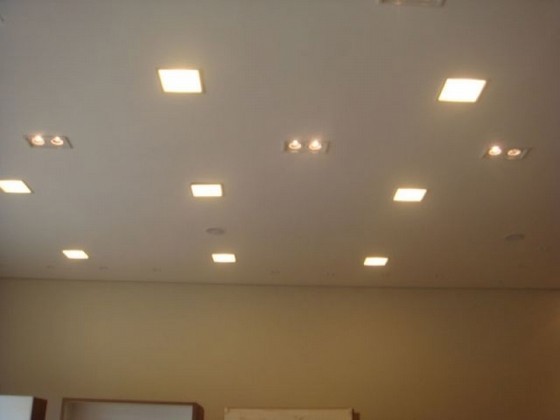 Forros de Gesso com Tabica Aeroporto - Forro de Gesso com Led