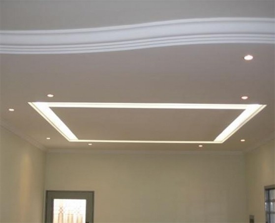 Onde Encontro Sanca de Gesso Invertida Liberdade - Sanca de Gesso Aberta com Led