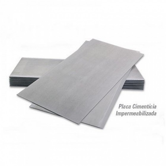 Placa de Gesso Resistente a água Brás - Placa de Gesso