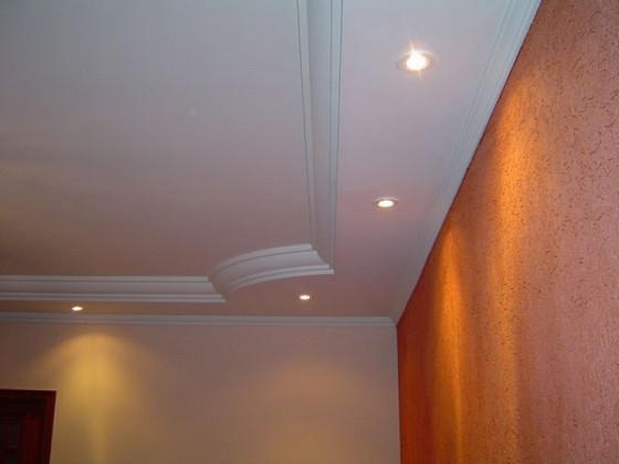 Sanca de Gesso Fechada Vila Élvio - Sanca de Gesso com Led