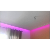 forro de gesso com led Luz