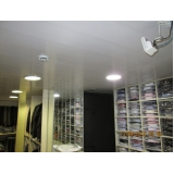 forro de pvc branco liso preço Higienópolis