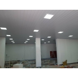 forro de pvc liso branco preço Conjunto Residencial Butantã