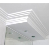 forros de gesso com moldura Consolação