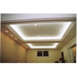 sanca de gesso aberta com led preço Guaianases