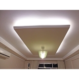 sanca de gesso com ilha